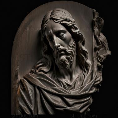 3D model st jesus (STL)